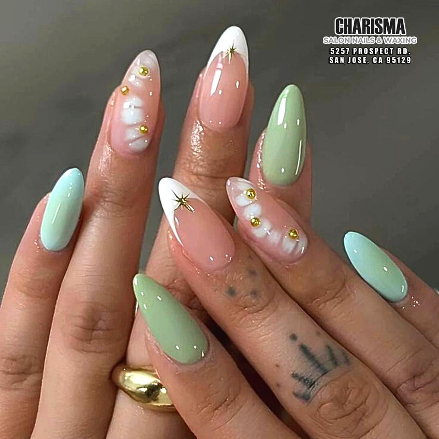 Vibrant nail ideas 